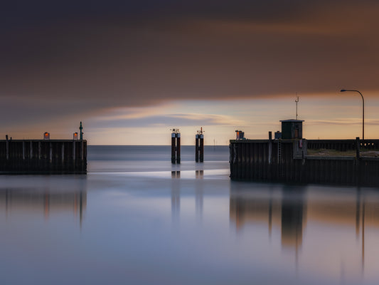 Sylt - Hafen zum Sonnenaufgang